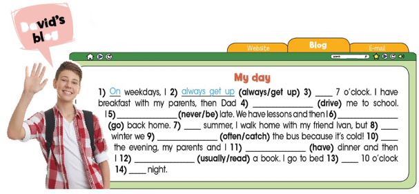Tiếng Anh 7 Unit 1 1b. Grammar 5 1