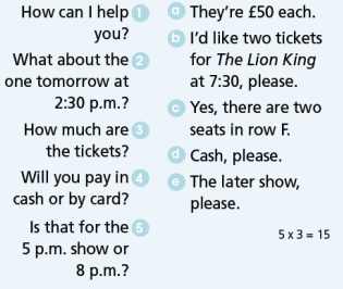 Tiếng Anh 7 Unit 3 3. Progress Check 4 1
