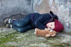 Image Example for homeless children