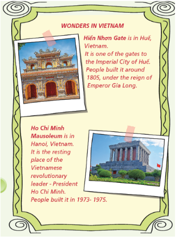 Tiếng Anh 7 Unit 5 5. Right on! 0 1