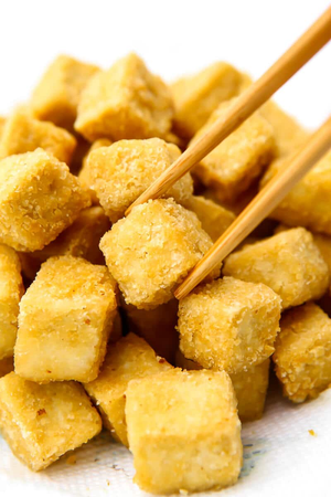 Image Example for  fried tofu