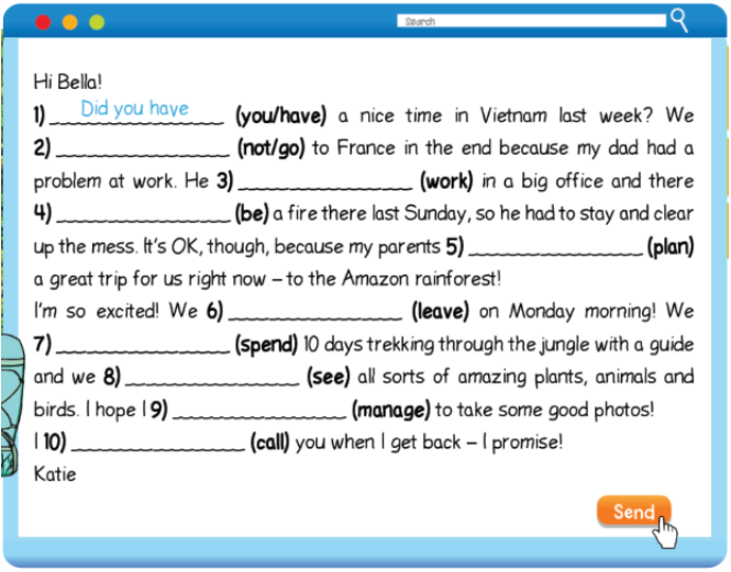 Tiếng Anh 7 Unit 6 6b. Grammar 4 1