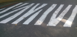 Image Example for zebra crossing