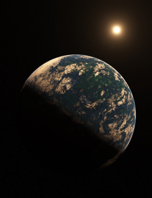 Image Example for habitable planet