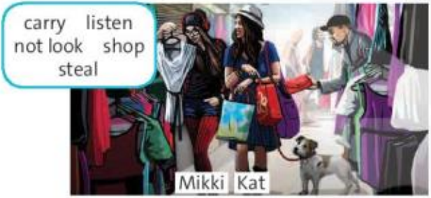 Tiếng Anh 8 Unit 1 Language focus: Past continuous - Past simple and past continuous 1 1