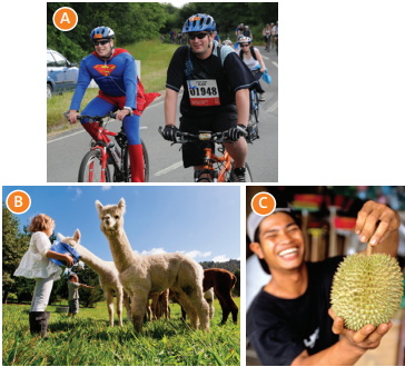 Tiếng Anh 8 Unit 2 Vocabulary and listening: Sensations and experiences 2 1