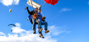 Image Example for parachute jump
