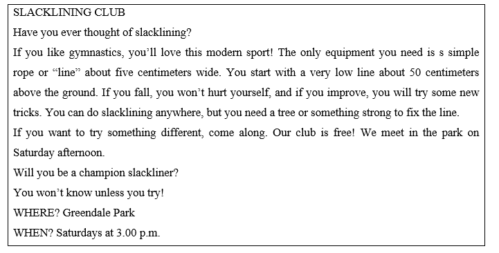 Tiếng Anh 8 Unit 6 6.4 Grammar 1 1