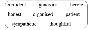 Tiếng Anh 8 Unit 7 Vocabulary and listening: Personal qualities 1 1