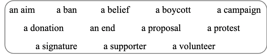 Tiếng Anh 8 Unit 7 Vocabulary: Verbs: taking action 1 1