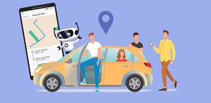 Image Example for ride-sharing service
