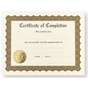 Image Example for certificate