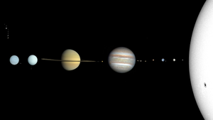 Image Example for solar system