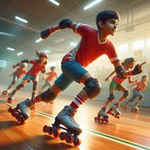 Image Example for roller skater