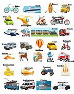 Image Example for means of transport
