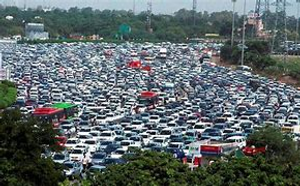 Image Example for traffic jam = congestion