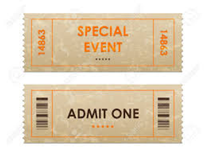 Image Example for entrance ticket
