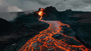 Image Example for volcanic eruption
