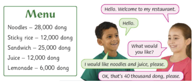 Tiếng Anh lớp 4 Fluency time! 1 lesson one trang 30 Family and Friends 2 1