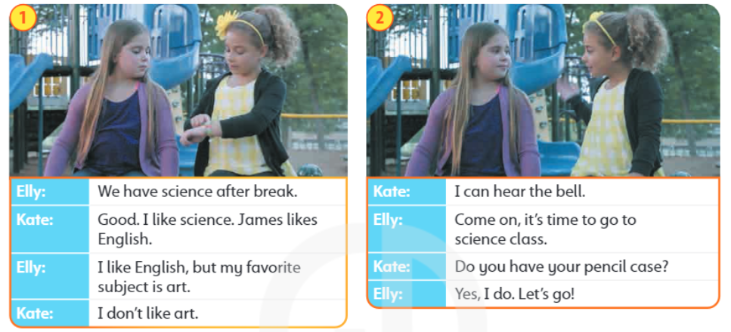 Tiếng Anh lớp 4 Fluency time! 2 lesson one trang 52 Family and Friends 0 1