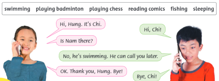 Tiếng Anh lớp 4 Fluency time! 2 lesson one trang 52 Family and Friends 2 1