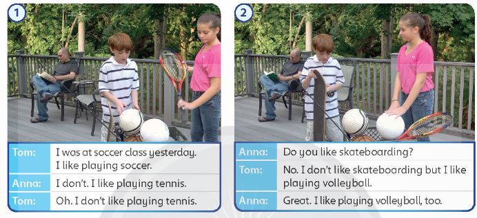 Tiếng Anh lớp 4 Fluency time! 4 Lesson One trang 96 Family and Friends 0 1