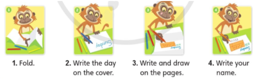 Tiếng Anh lớp 4 Project 1 trang 41 Explore Our World 2 1