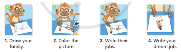 Tiếng Anh lớp 4 Project 2 trang 73 Explore Our World 2 1