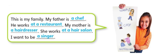 Tiếng Anh lớp 4 Project 3 trang 107 Explore Our World 3 1