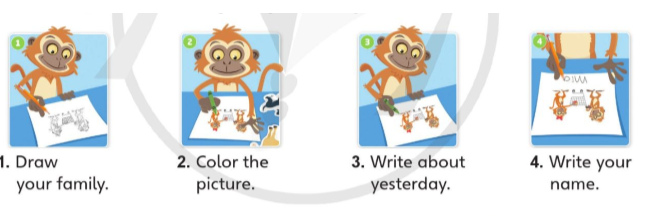 Tiếng Anh lớp 4 Project 4 trang 139 Explore Our World 2 1