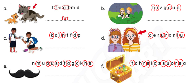 Tiếng Anh lớp 4 Review 2 trang 40, 41 Phonics Smart 0 2