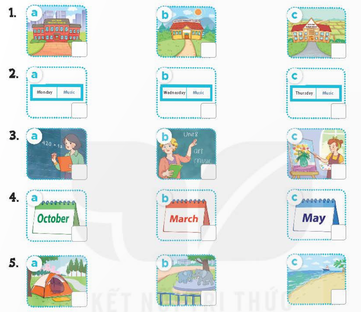 Tiếng Anh lớp 4 Review 2 trang 74, 75 Global Success 0 1