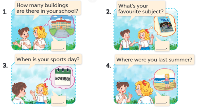 Tiếng Anh lớp 4 Review 2 trang 74, 75 Global Success 1 1