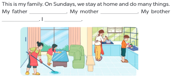 Tiếng Anh lớp 4 Review 3 trang 36, 37 Global Success 4 1