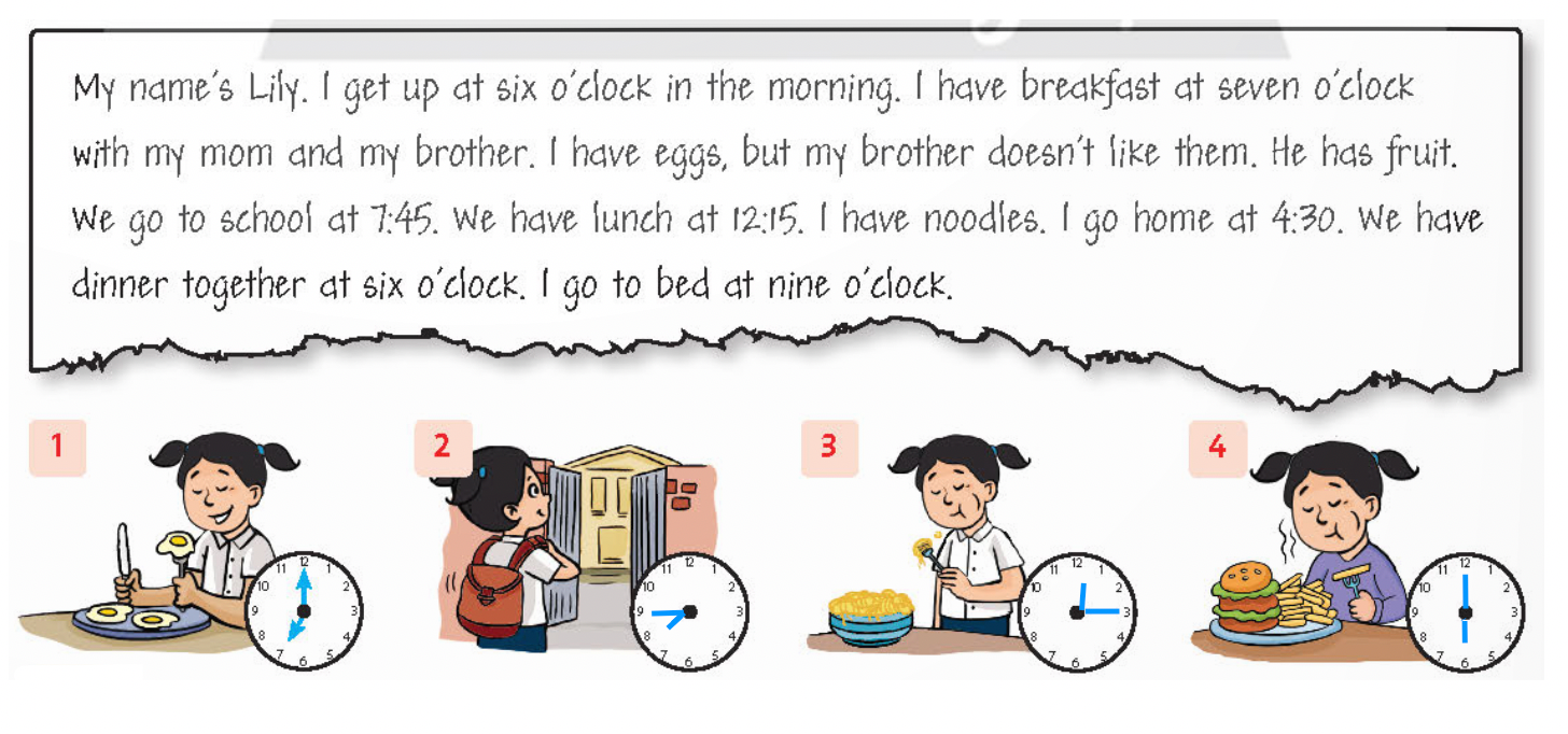 Tiếng Anh lớp 4 Review 3 trang 72, 73 Family and Friends 2 2