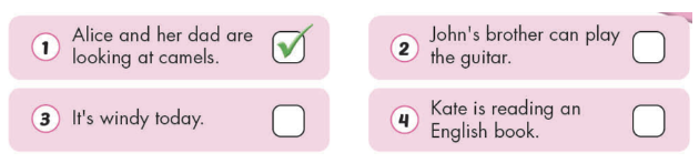 Tiếng Anh lớp 4 review units 1-4 trang 62 iLearn Smart Start 4 1