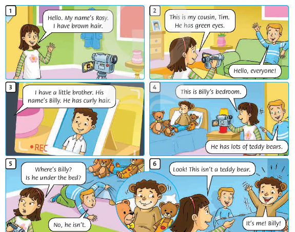 Tiếng Anh lớp 4 Starter lesson one trang 4 Family and Friends 2 1