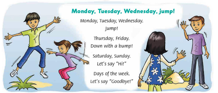 Tiếng Anh lớp 4 Starter lesson three trang 6 Family and Friends 3 1