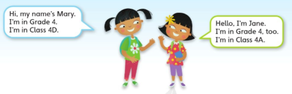 Tiếng Anh lớp 4 Unit 0 lesson 1 trang 6 Explore Our World 0 1