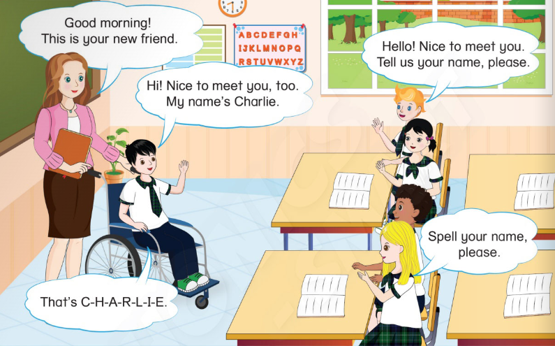 Tiếng Anh lớp 4 Unit 1 lesson 1 trang 6, 7 Phonics Smart 0 1