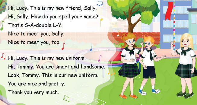 Tiếng Anh lớp 4 Unit 1 lesson 1 trang 6, 7 Phonics Smart 3 1