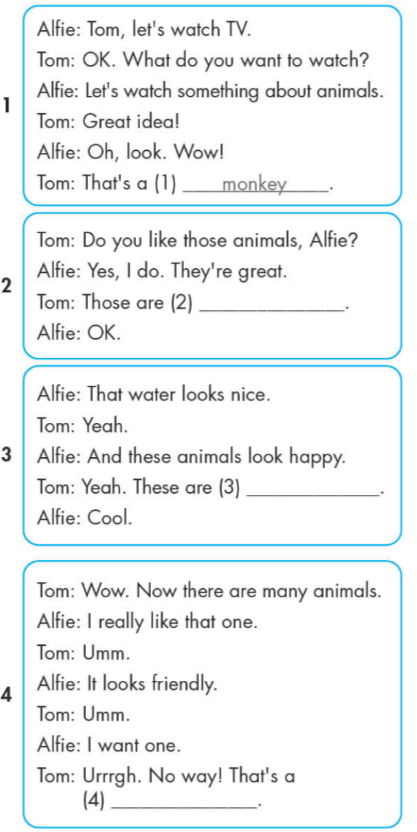 Tiếng anh lớp 4 Unit 1 lesson 1 trang 6 iLearn Smart Start 7 1