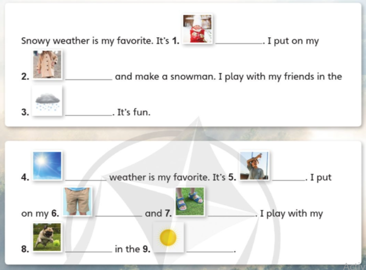 Tiếng Anh lớp 4 Unit 1 lesson 12 trang 25 Explore Our World 0 1