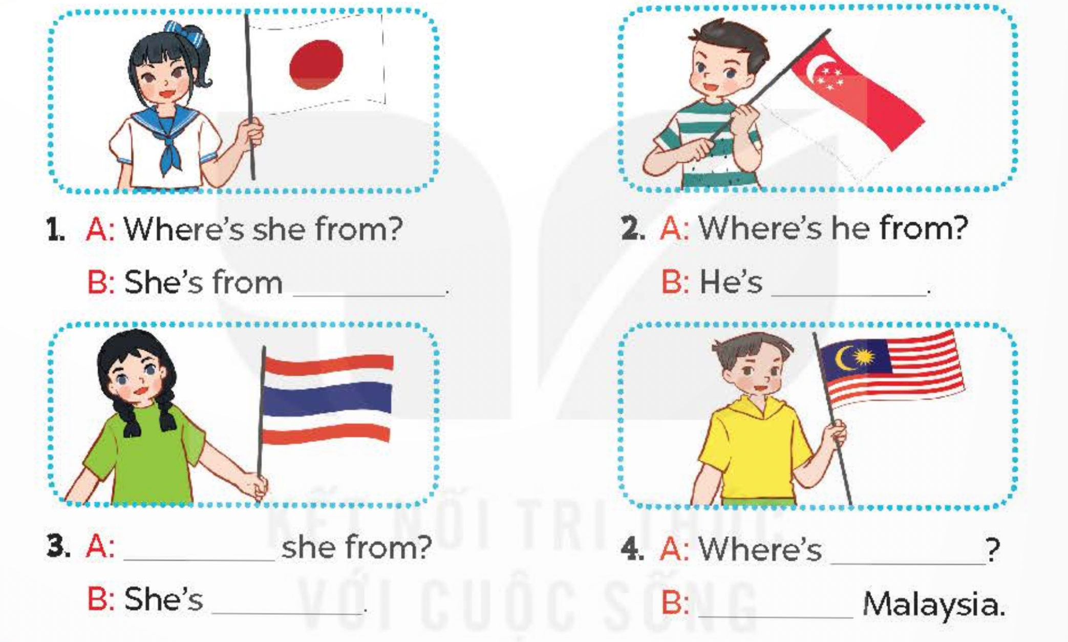 Tiếng anh lớp 4 Unit 1 lesson 2 trang 12, 13 Global Success 4 1