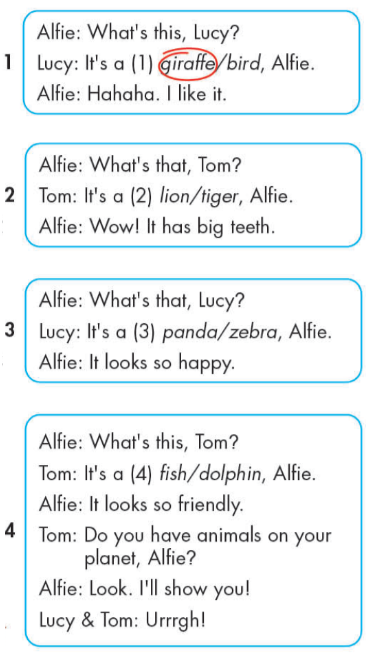 Tiếng anh lớp 4 Unit 1 lesson 2 trang 9 iLearn Smart Start 7 1