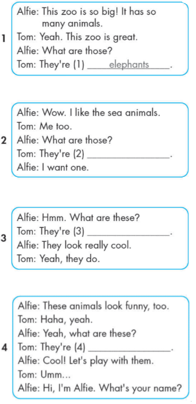 Tiếng anh lớp 4 Unit 1 lesson 3 trang 12 iLearn Smart Start 7 1