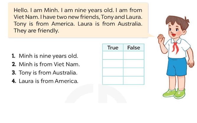 Tiếng Anh lớp 4 Unit 1 lesson 3 trang 14, 15 Global Success 3 1