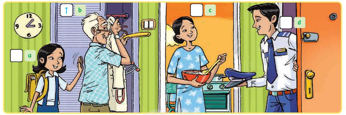 Tiếng Anh lớp 4 Unit 1 lesson six trang 15 Family and Friends 0 1