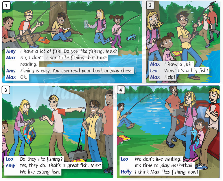 Tiếng Anh lớp 4 Unit 10 lesson one trang 76 Family and Friends 2 1