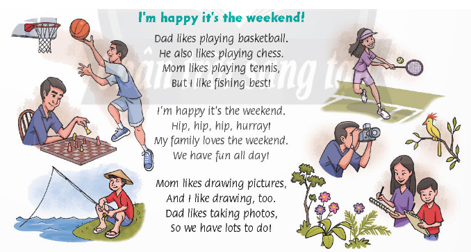 Tiếng Anh lớp 4 Unit 10 lesson three trang 78 Family and Friends 3 1